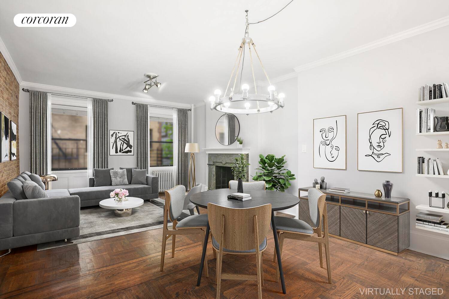 Elegant living in Sutton Place.
