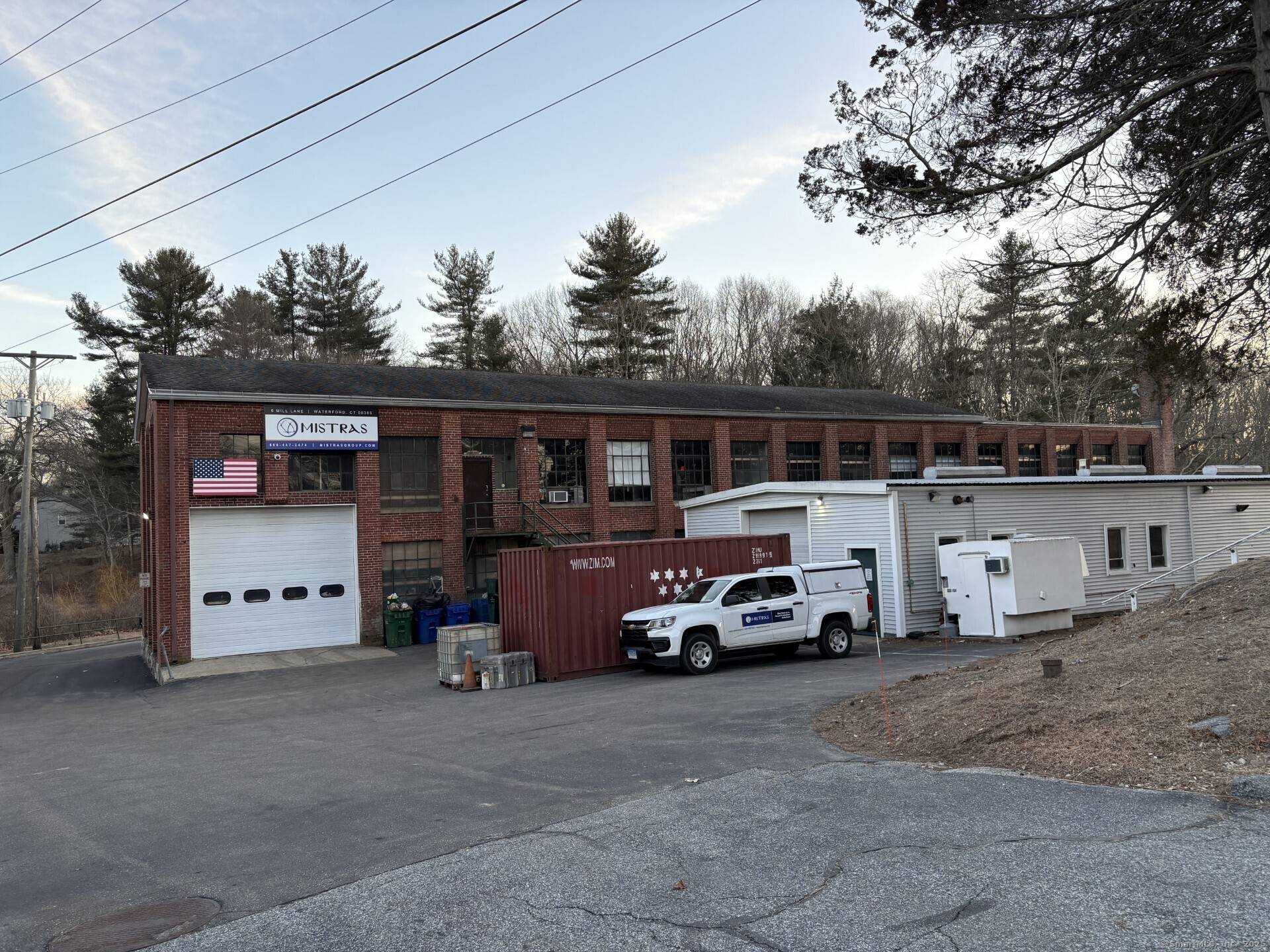 Industrial building just off Rte 156 in Jordan Village.