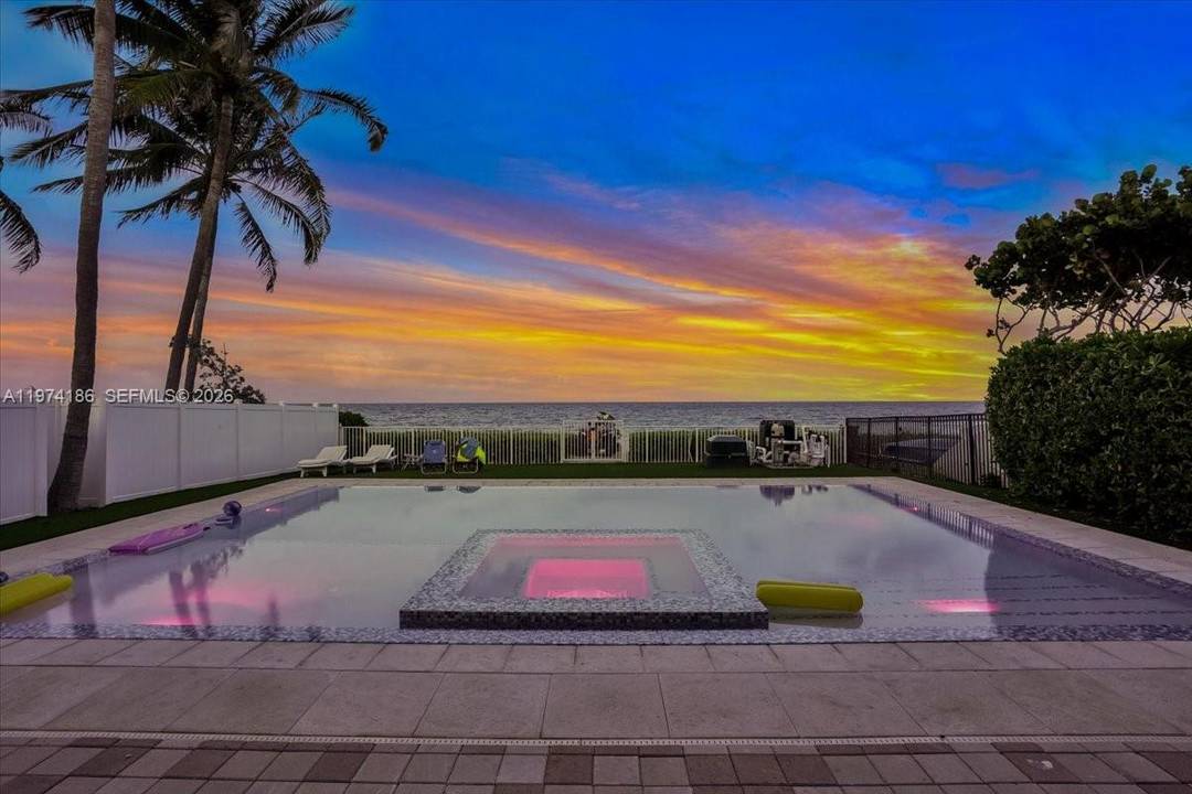 Beautiful direct ocean opportunity One of only 40 homes on the sand on Fort Lauderdale Beach.