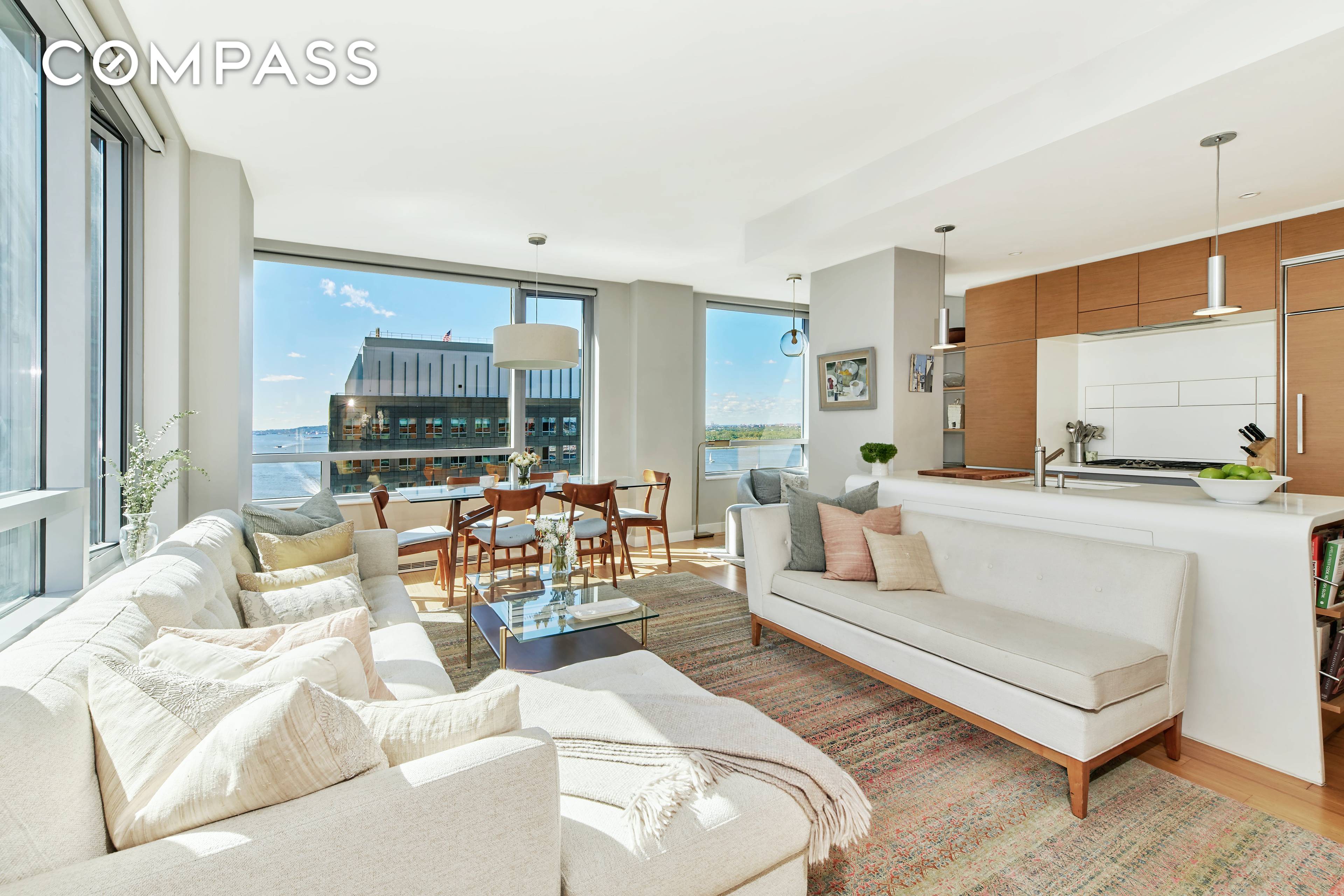 Splendid sunset amp ; river views Upon entering this southeast 2 bedroom corner home one is captivated by the enticing river views, mesmerizing boat activity and the lush greenery surrounding ...