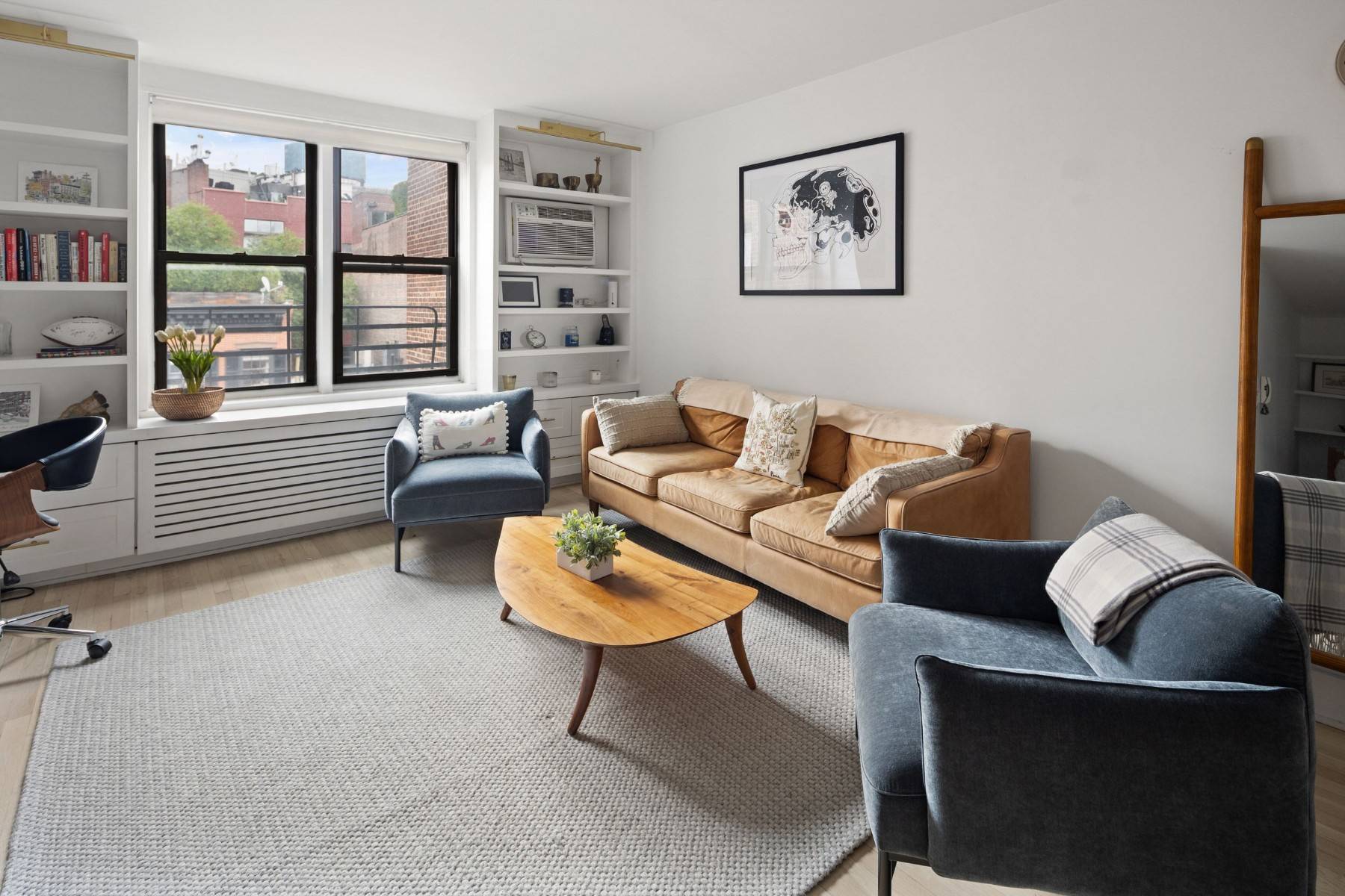 Bright and spacious alcove studio in the heart of the cherished West Village.