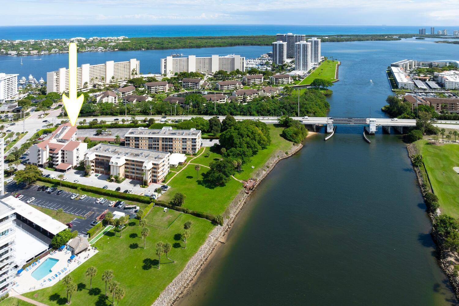 This stunning 2 bedroom, 2 bathroom condo is the best unit location in the building.