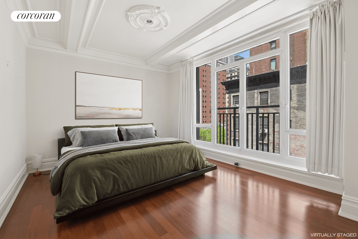 Discover the ideal blend of modern luxury and historical elegance in this spacious one bedroom residence, at 45 Park Avenue Condominium.