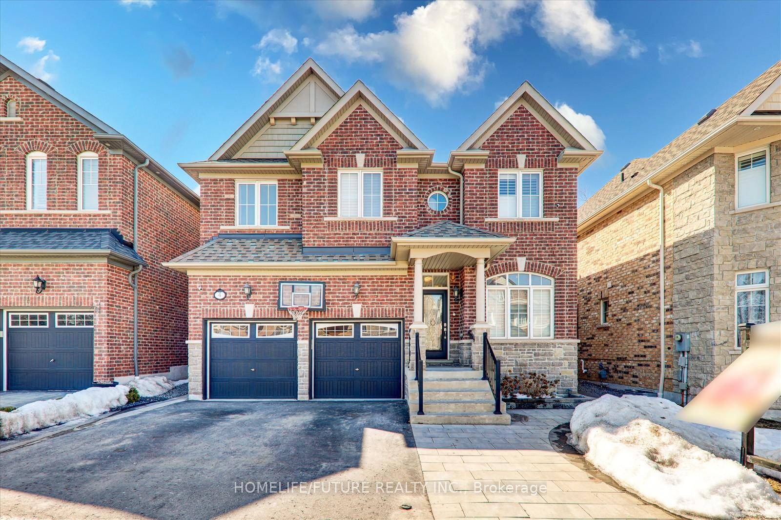 Stunning 4 Bedroom Backing Onto Greenspace Built By Monarch Home With Tasteful Upgrades Throughout.