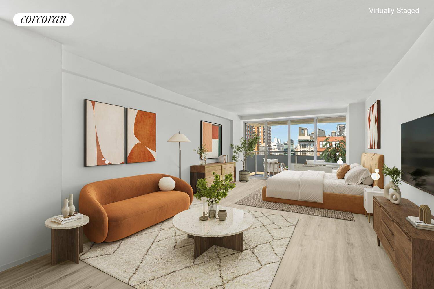 Welcome home to 18G at The Gramercy Spire, a loft style studio with a private balcony and a flexible layout that offers the perfect canvas to create your dream Gramercy ...