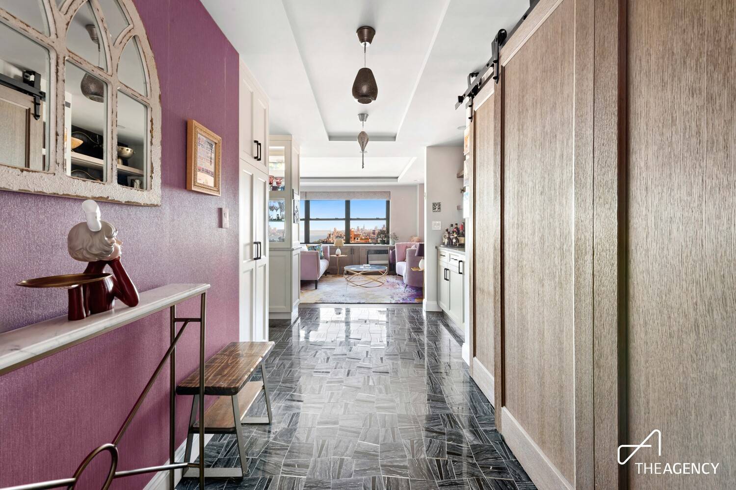 LUXURIOUSLY RENOVATED COMBINATION WITH UNOBSTRUCTED RIVER VIEWS FROM EVERY ROOM Experience ultimate luxury living in this beautifully renovated high floor residence, with breathtaking Hudson River views to the George Washington ...