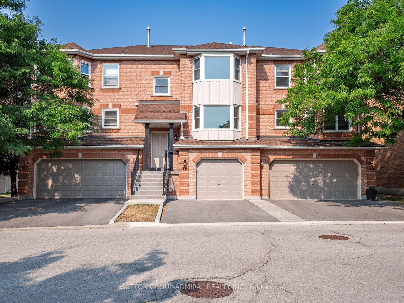 Step Into Sophisticated Modern Living At 12 Tova Place In Vaughan, A Beautifully Renovated Condo Townhome Completed In July 2025.