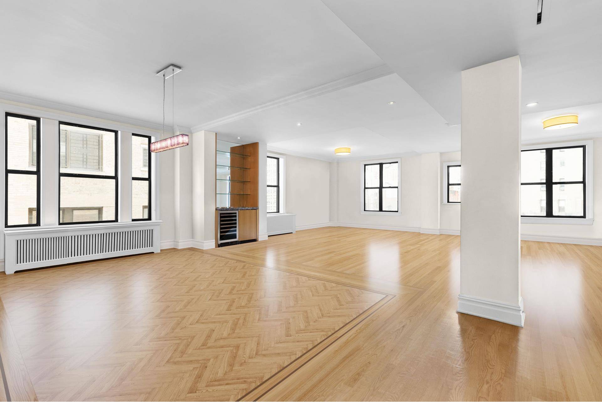 Apartment 8C at 500 West End Avenue is a spectacular, light filled 4 bed flex 5 4.