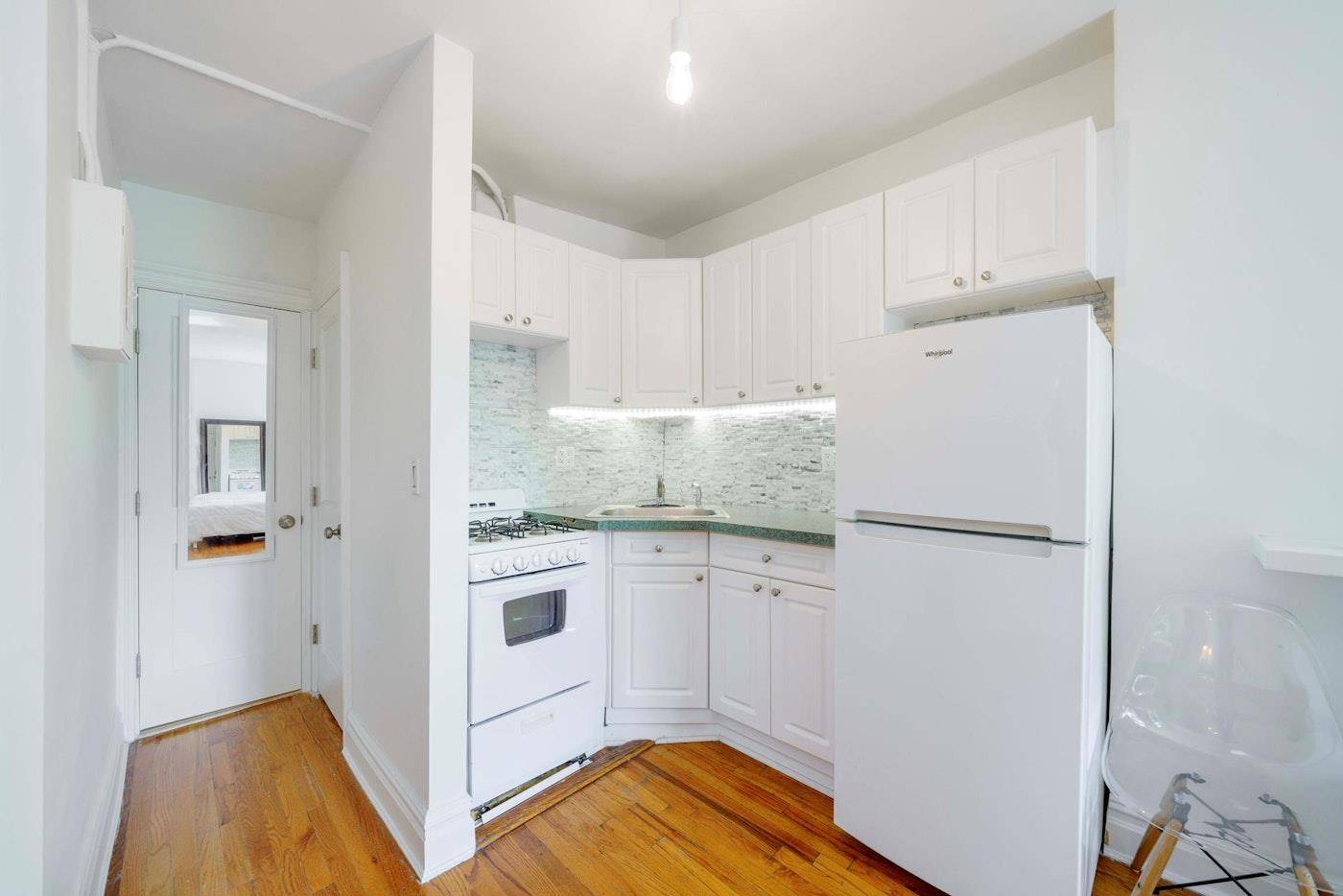This charming, tranquil studio apartment is located in a discreet mid block cooperative on a picturesque, tree lined street in the heart of the West Village.
