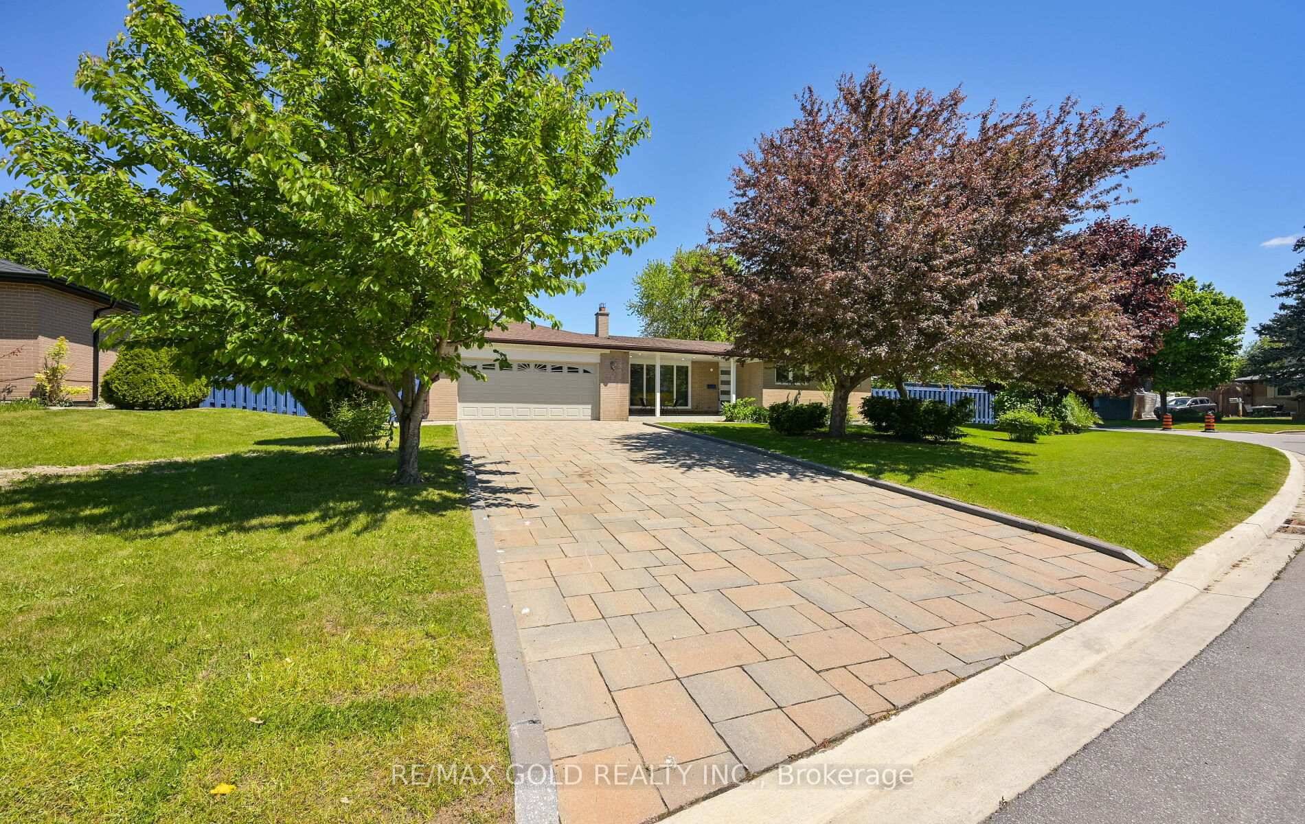LEGAL BASEMENT APARTMENT Fabulous Bungalow with Great curb appeal Extended Covered Front Porch, Featuring a Huge Extended Interlocked Driveway to Park 6 8 cars outside, Double car garage and a ...