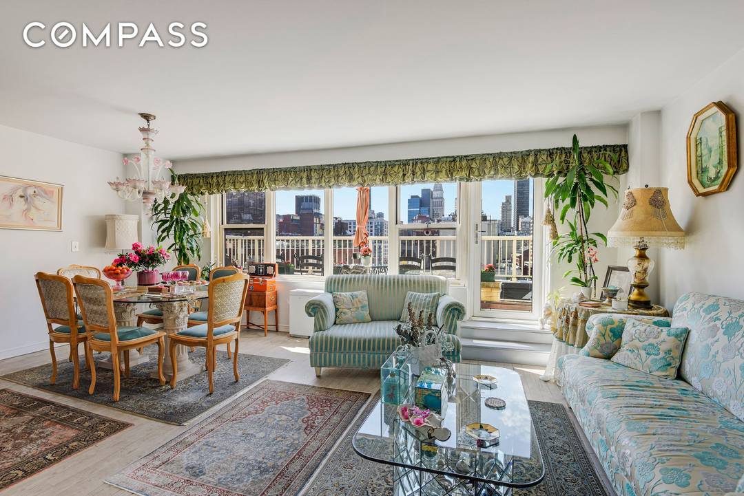 Welcome to Residence 18C at 305 East 24th Street a bright and spacious 2 bedroom, 2 bathroom home featuring a smart five room layout.