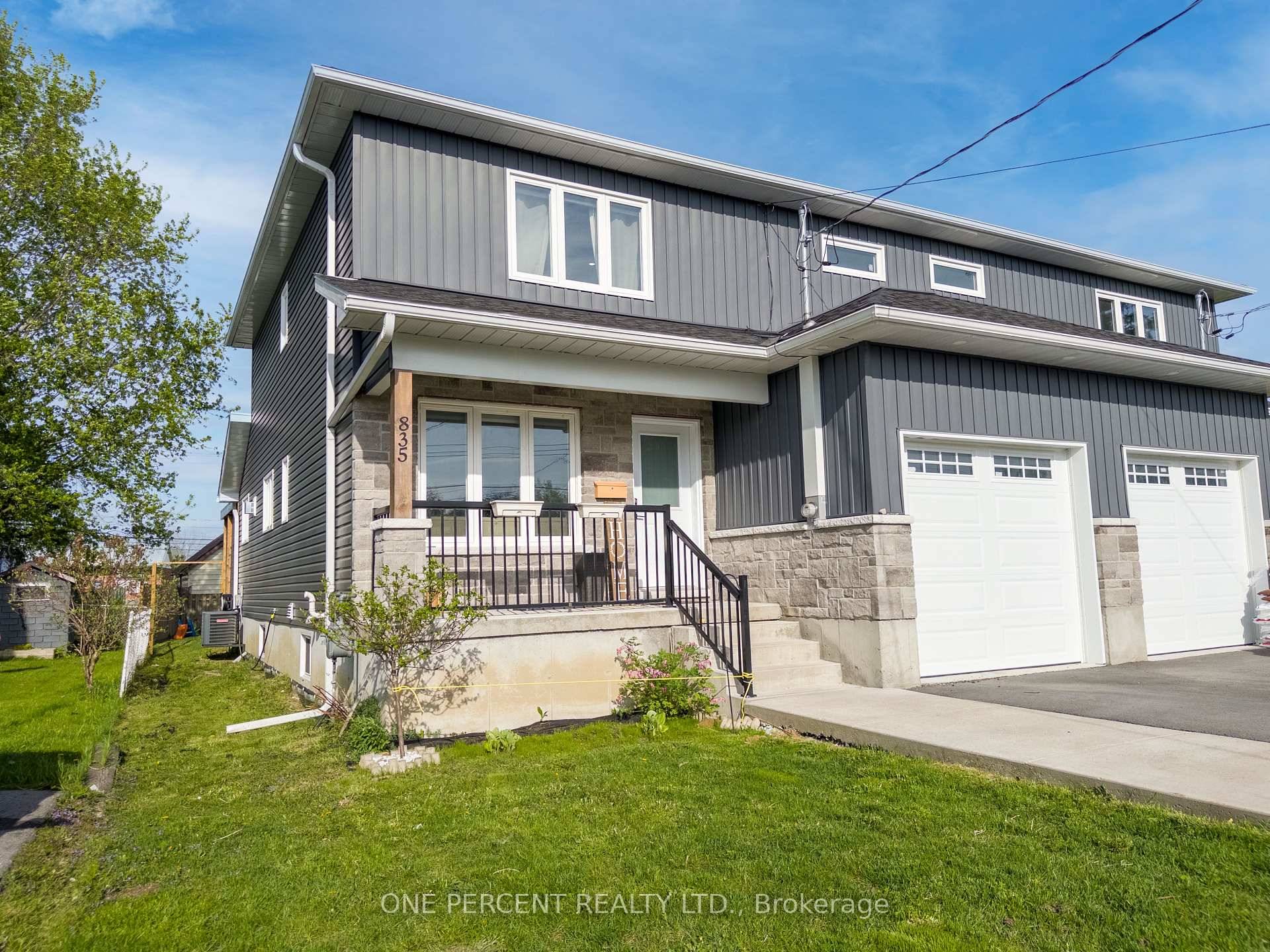 Just steps from the Gananoque River and seconds to Highway 401, this 2020 built semi detached home combines modern luxury with small town charm.