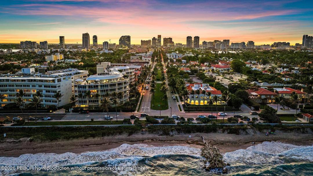 Breathtaking and truly unparalleled, the panoramic views from this Oceanfront Penthouse set it apart from anything else in Palm Beach.