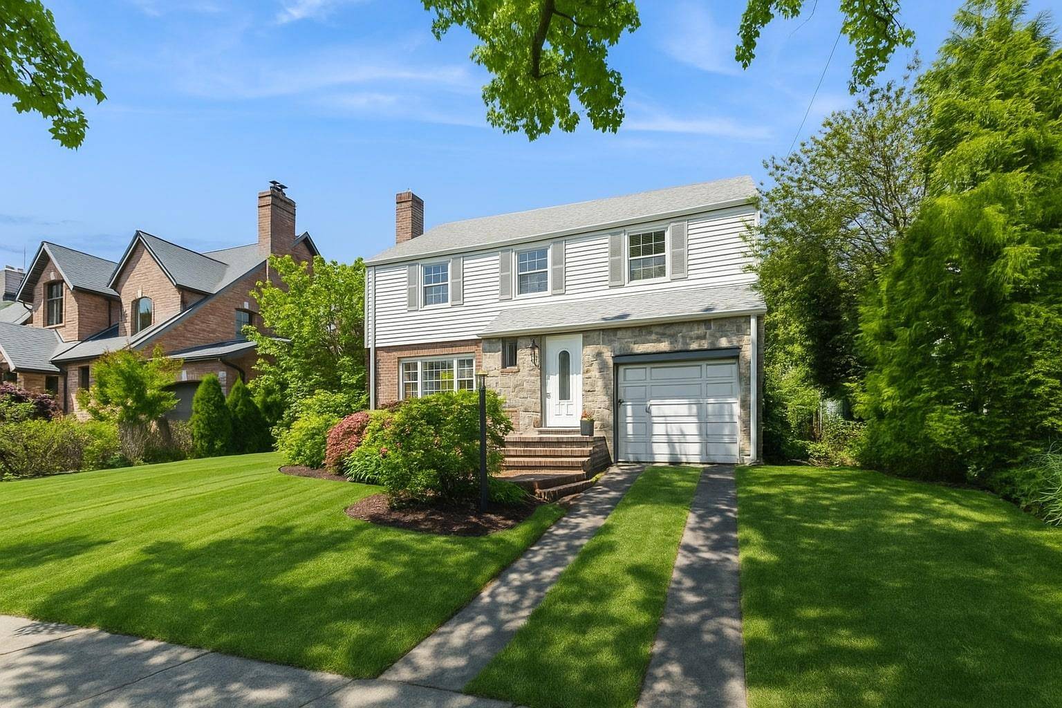 Charming Colonial on Prime Robinwood Block 162 49 13th Avenue Nestled in the highly sought after Robinwood enclave of Beechhurst, this meticulously cared for Colonial style home offers timeless elegance, ...
