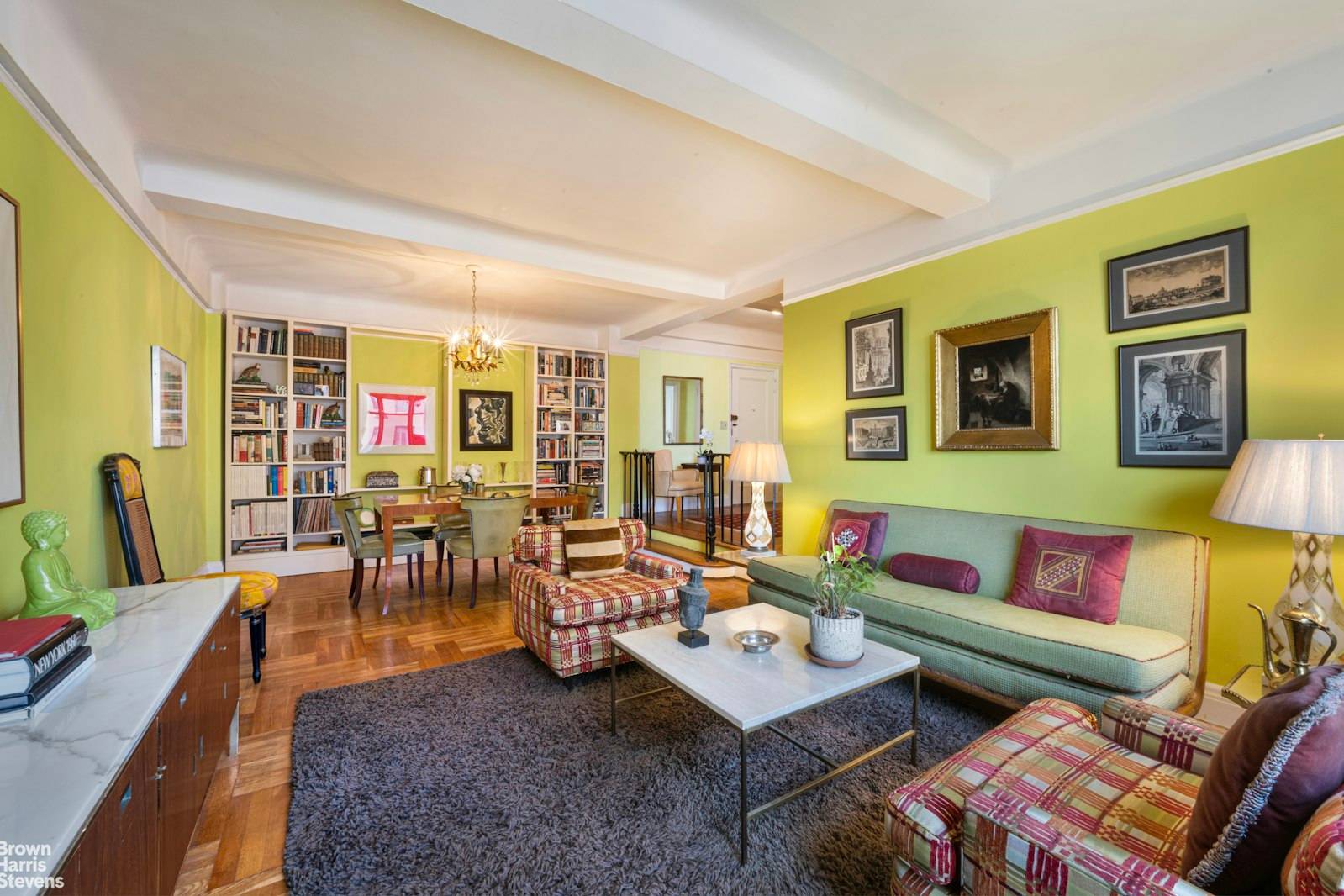 Move right into this rarely available gem a B line one bedroom, one bathroom home situated within a highly coveted pre war building.