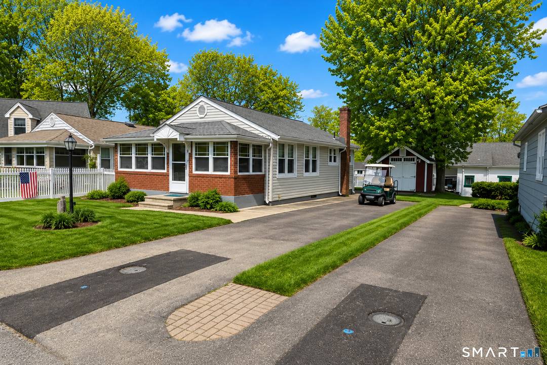 Welcome to 9 Corsino Avenue, nestled in the highly sought after Miami Beach Association in Old Lyme outside the flood zone.
