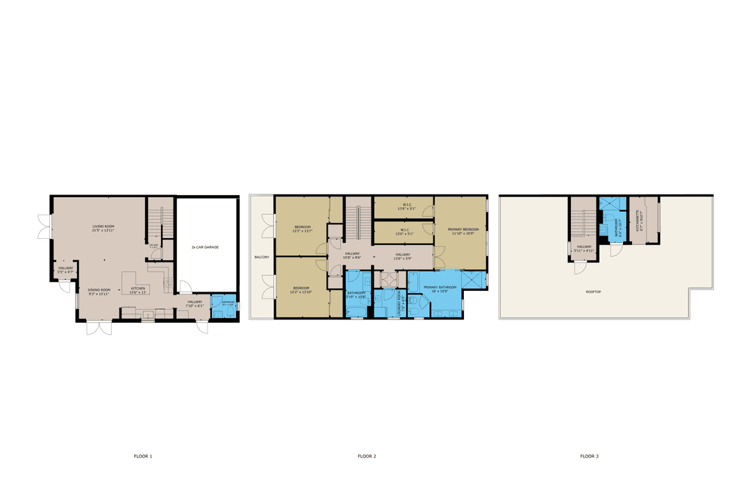 Rare Victoria Park townhome with an expansive rooftop terrace designed for entertaining.