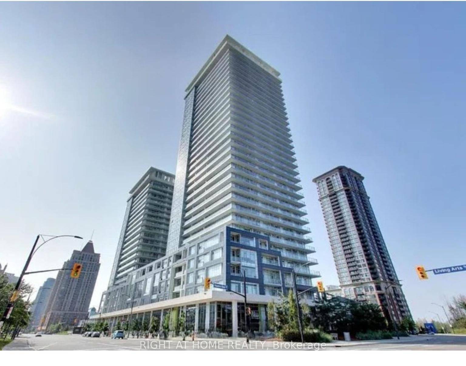 Beautiful Corner Suite W Breathtaking Views, Daniel's Lime Light North Tower The Heart Of The City 1 Under Ground Parking amp ; One Locker, Dark Stained Wood Flooring, 9' Ft ...