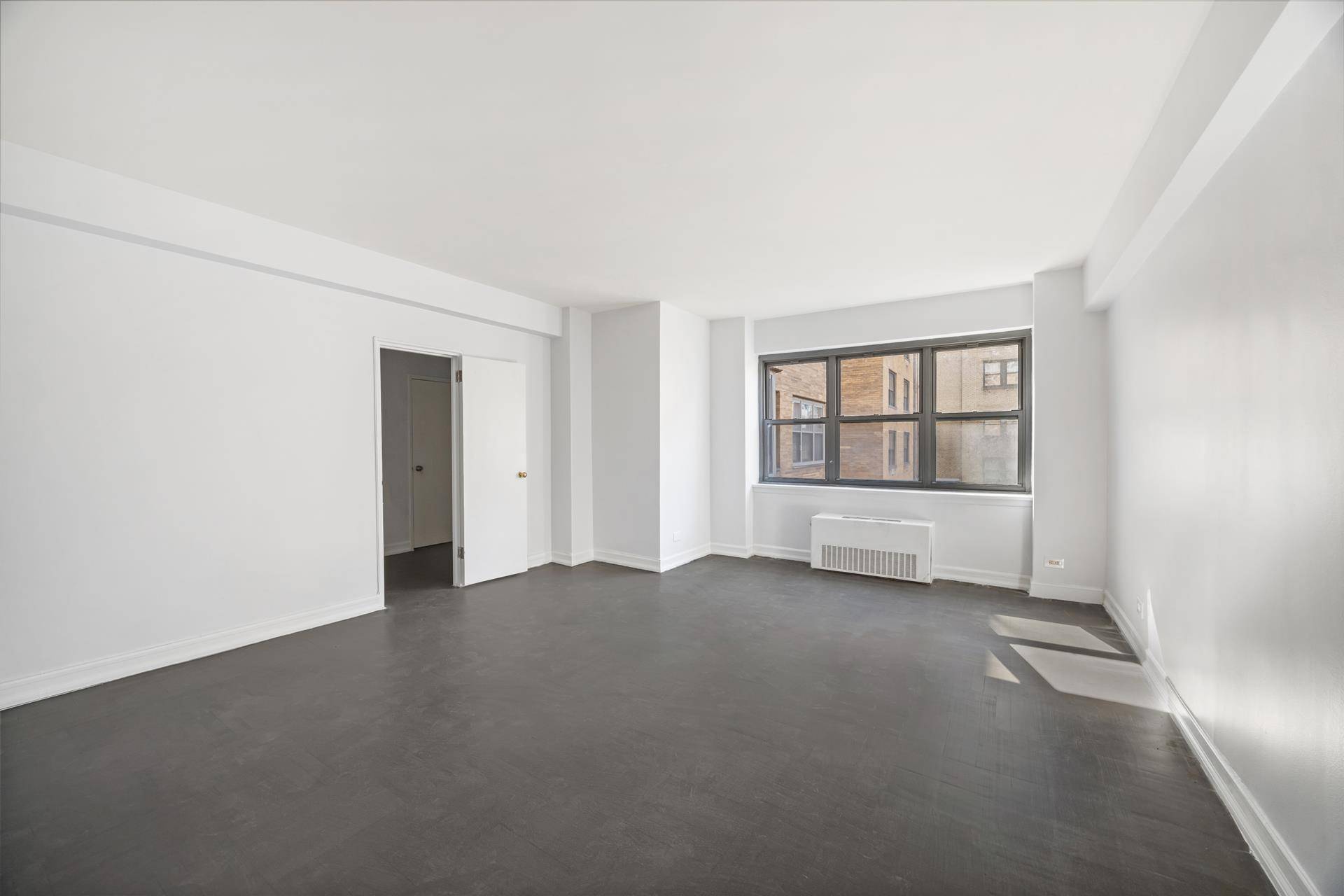 JUST LISTED South facing chic oversized alcove studio offers luxury, service and all utilities included with a peek of the Empire State Building and plenty of space to unwind at ...