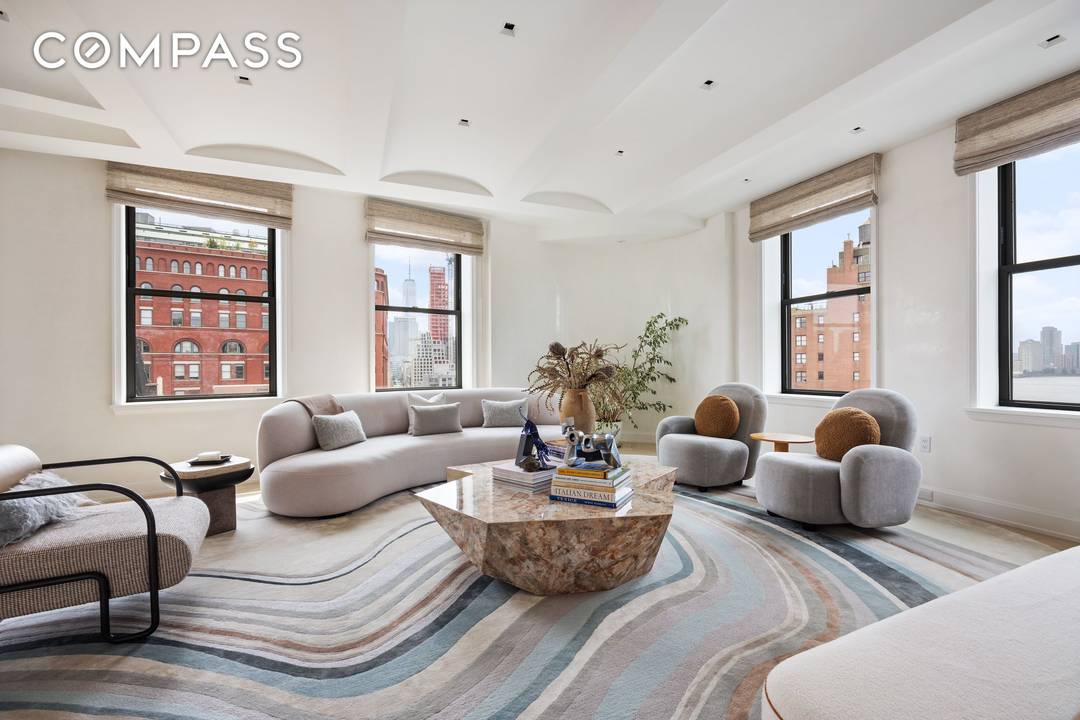 South amp ; West Facing Corner Residence at The Shephard Apartment 9C at The Shephard offers a rare combination of scale, architectural character, and modern updates in the heart of ...