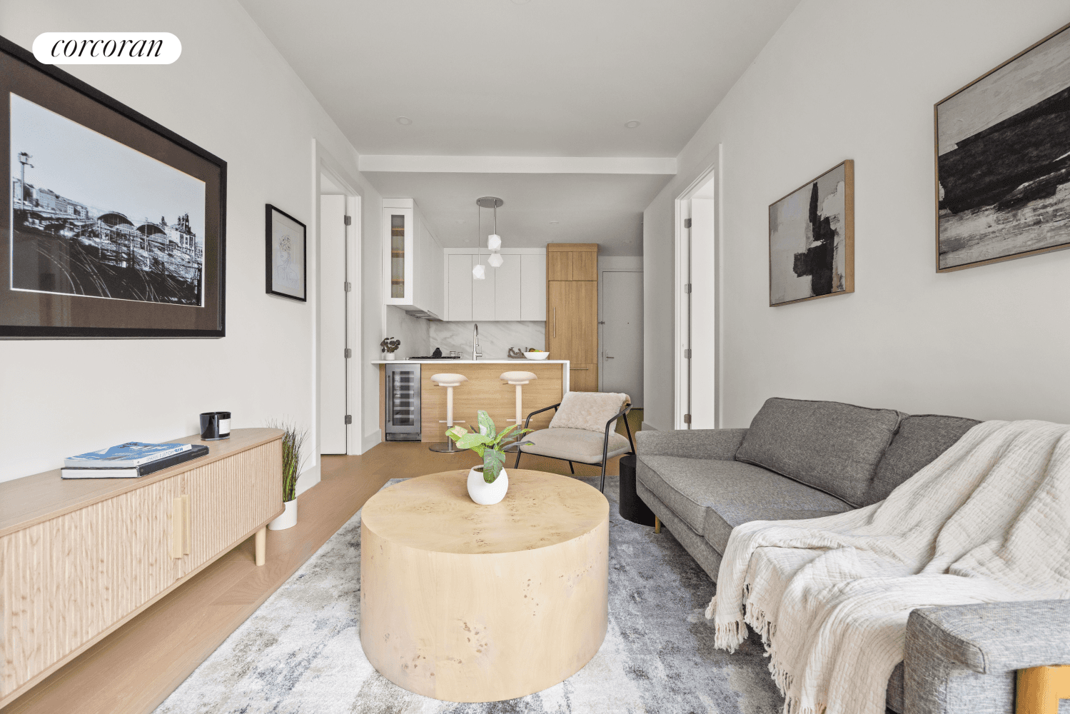 Introducing Unit 4B at 184 Hawthorne Street, a rare and spacious three bedroom, three bathroom duplex penthouse in the heart of Prospect Lefferts Gardens.