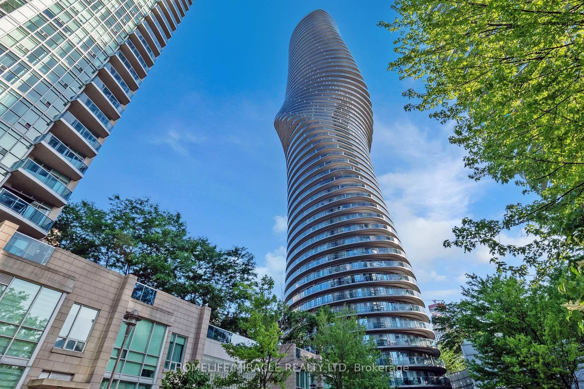 Experience upscale living at the Absolute Towers.
