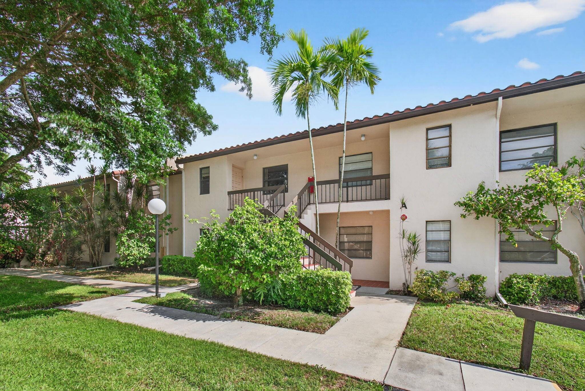 Discover this meticulously kept and beautifully furnished 2 bedroom, 2 bath home in the Vistas of Boca Lago, with desirable southeast exposure that fills the rooms with natural light.
