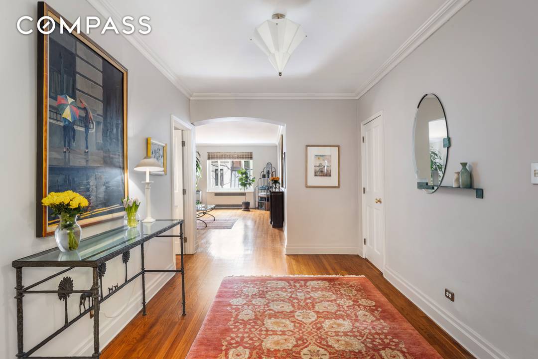 New to Market at Gracie Gardens in Yorkville Apartment 4K is a gracious two bedroom, two bathroom residence with triple exposures and windows in every room.