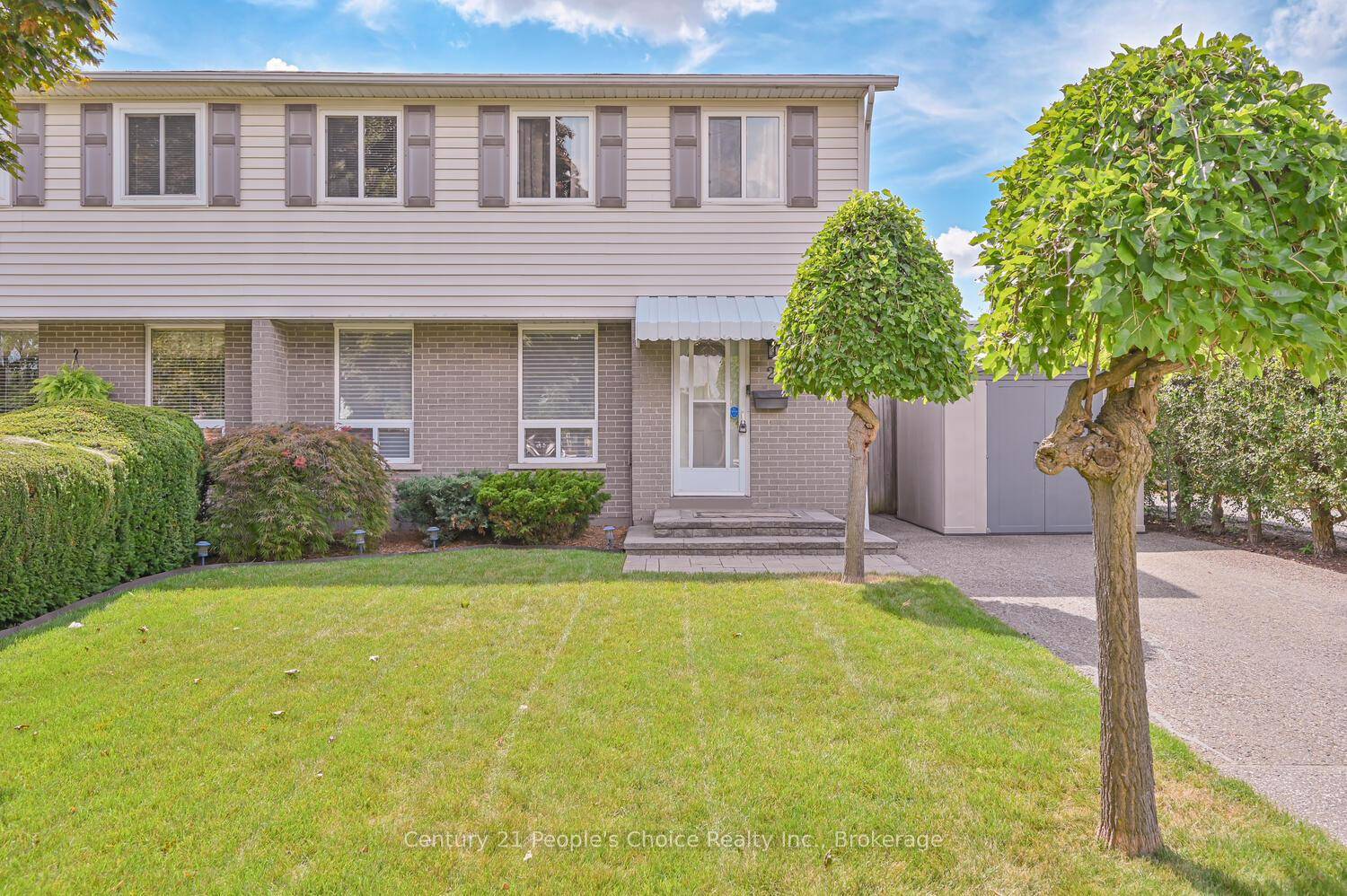 Welcome to this beautifully maintained 3 bedroom, 2 bathroom semi detached with a finished basement and separate side entrance, perfect for extended family.