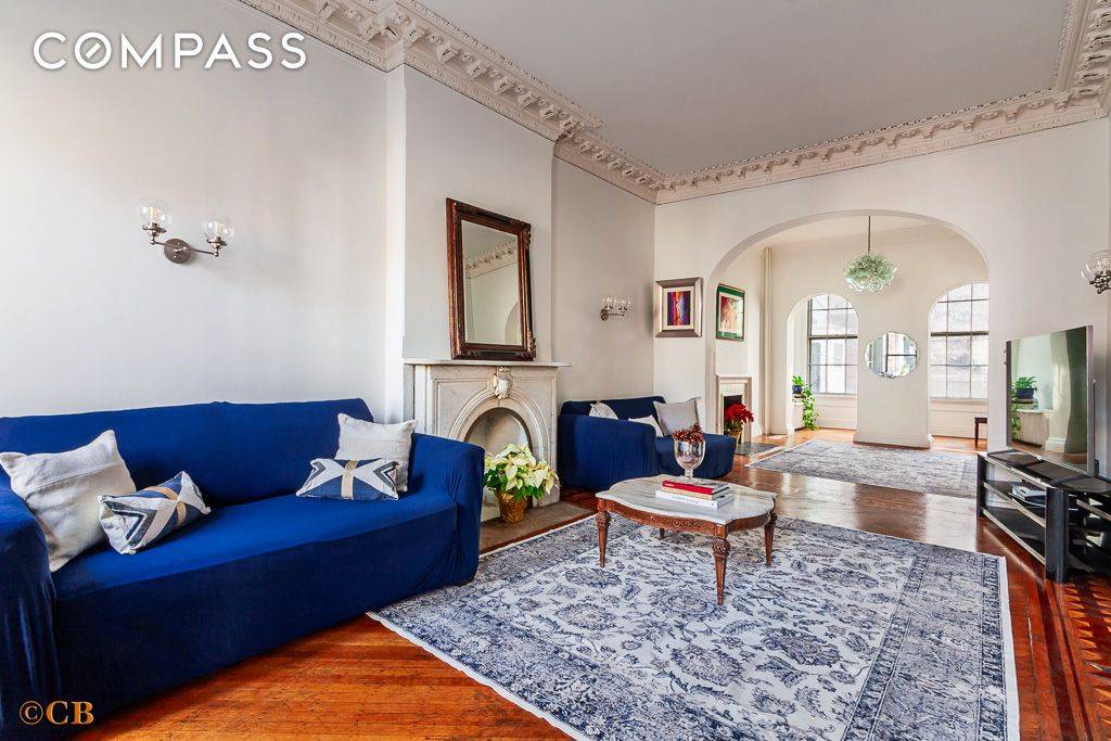 Step into a rare beauty on one of Clinton Hill's most historic blocks !