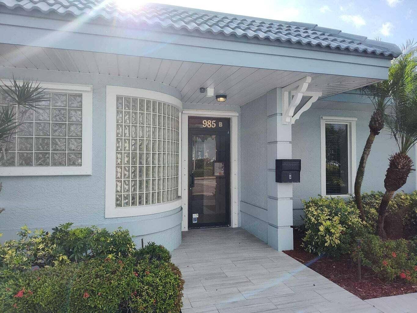 Clean, well maintained shared office building.