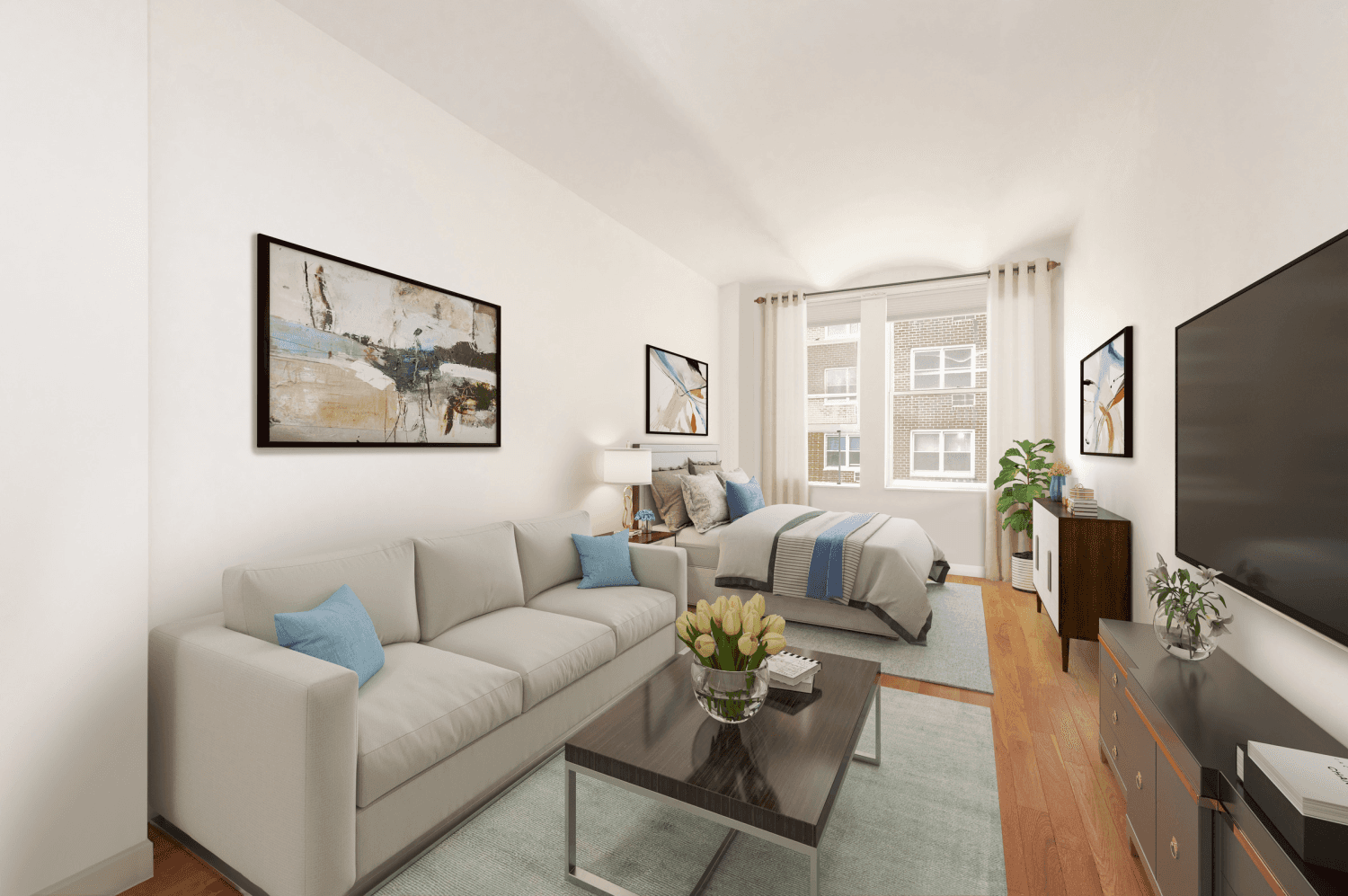 Experience the opportunity to live in one of NYC's most coveted areas with this Vintage Printing Factory Apartment, located at the prime intersection of West 4th and Barrow in the ...