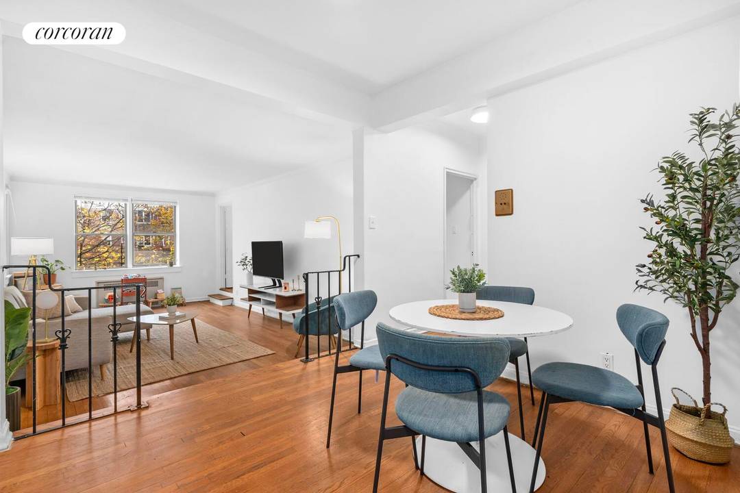 Welcome home to 920 E 17th Street 518 a warm and spacious 2 bedroom, 1 bath co op right on the border of tree lined Ditmas Park and Midwood.