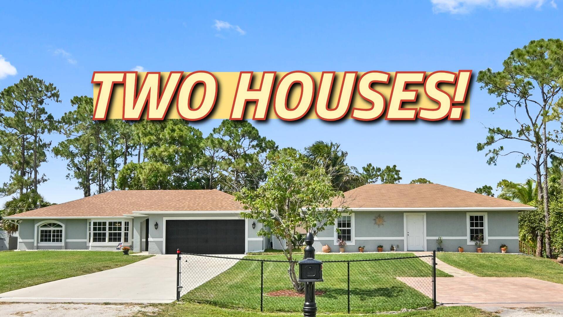 Retreat to your private multi family haven !