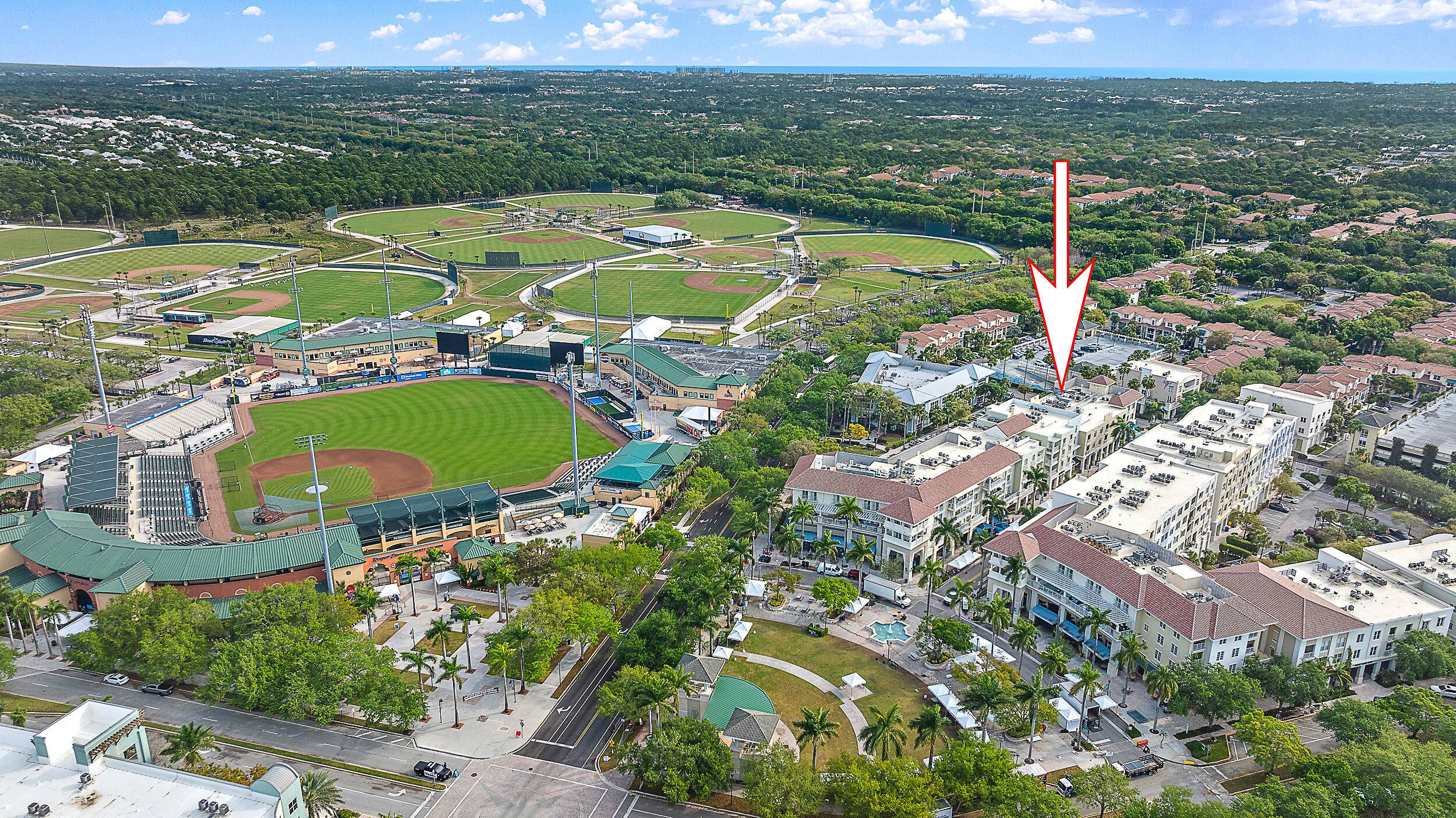 Located in the heart of Abacoa Town Center, this bright and airy condo features a split bedroom layout with new vinyl plank flooring throughout.