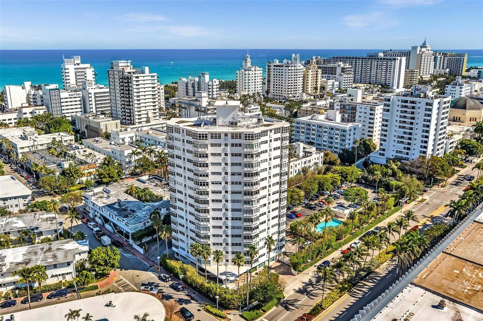 Unparalleled value in the heart of Miami Beach with this top floor 2 bedroom, 2 bath condo, offering the largest floorplan in the building, stunning views of Downtown Miami and ...