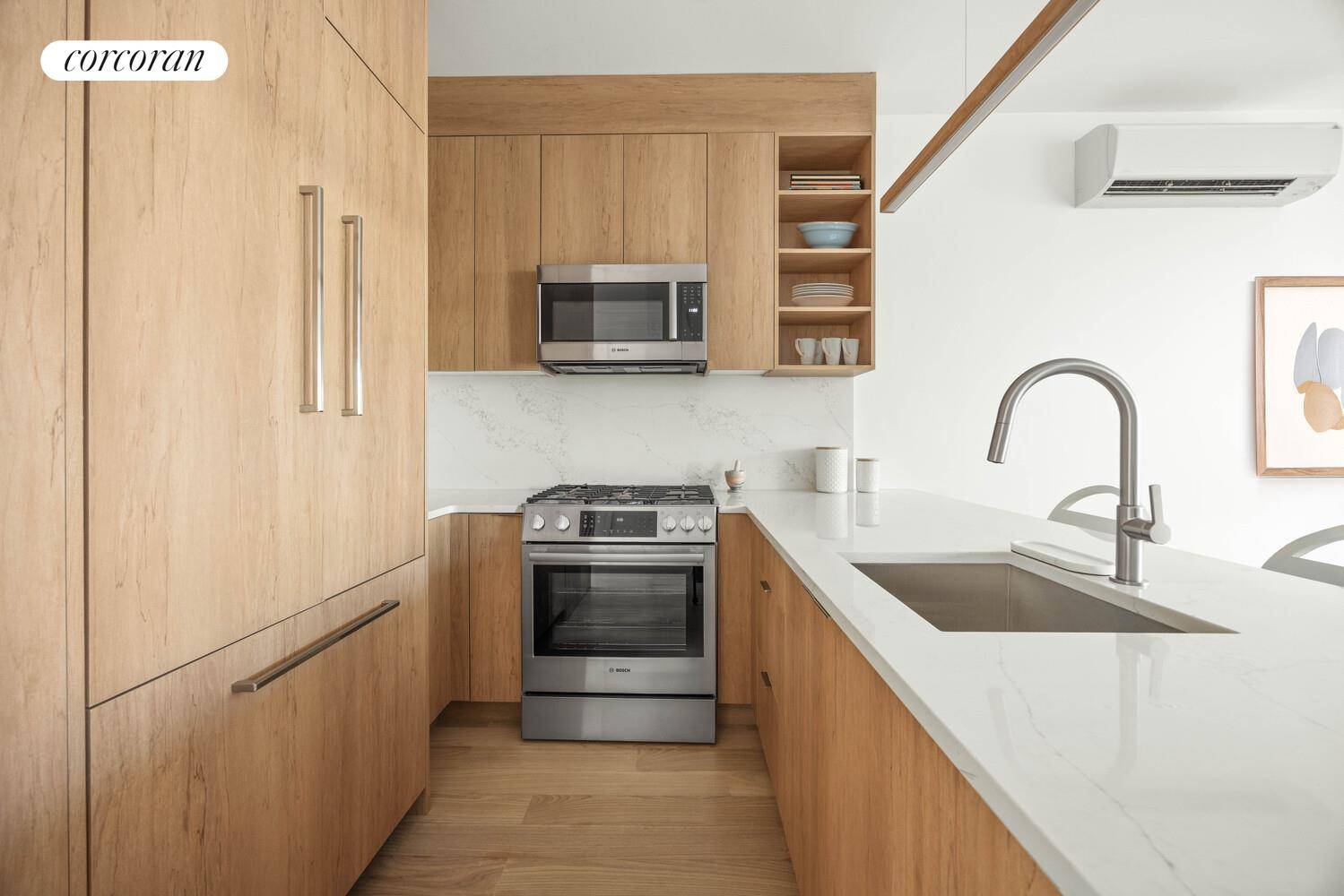 Welcome to Unit 2 at 1230 Putnam Avenue, a thoughtfully designed 2 bedroom, 2 bathroom floor through home in a newly constructed boutique 3 unit condominium in the heart of ...