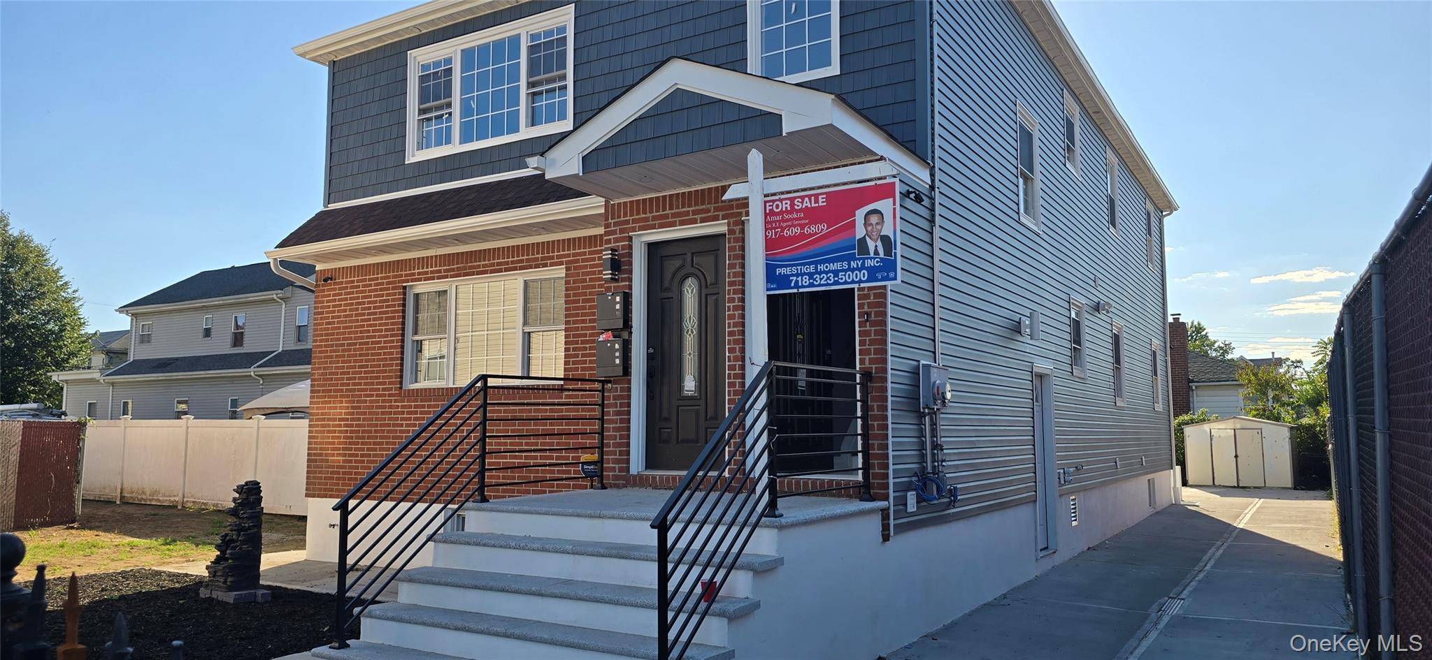 Welcome to this newly renovated 2 family, featuring 6 spacious bedrooms and 4 full bathrooms, 2 living rooms, 2 dining rooms, 2 eat in kitchens, central air, hardwood floors, and ...