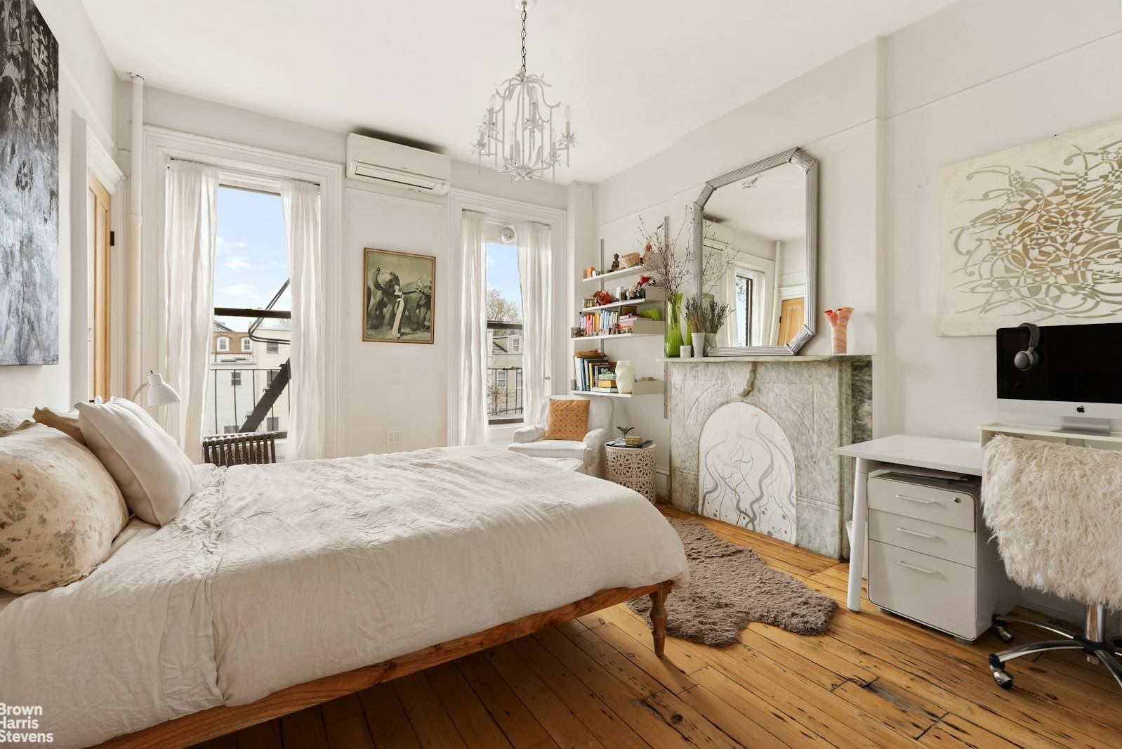 Tucked behind a beautifully restored facade on a quiet, tree lined block, 185 12th Street is a masterclass in thoughtful renovation and timeless design.