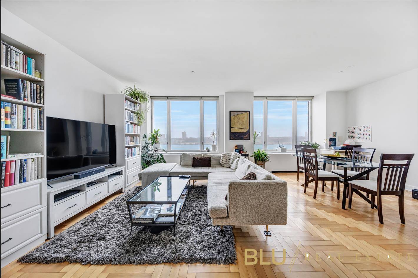 DESCRIPTIONWelcome to Apartment 15M at 220 Riverside Boulevard A 2 bedroom, 2 bathroom home where every room offers stunning views of the Hudson River.