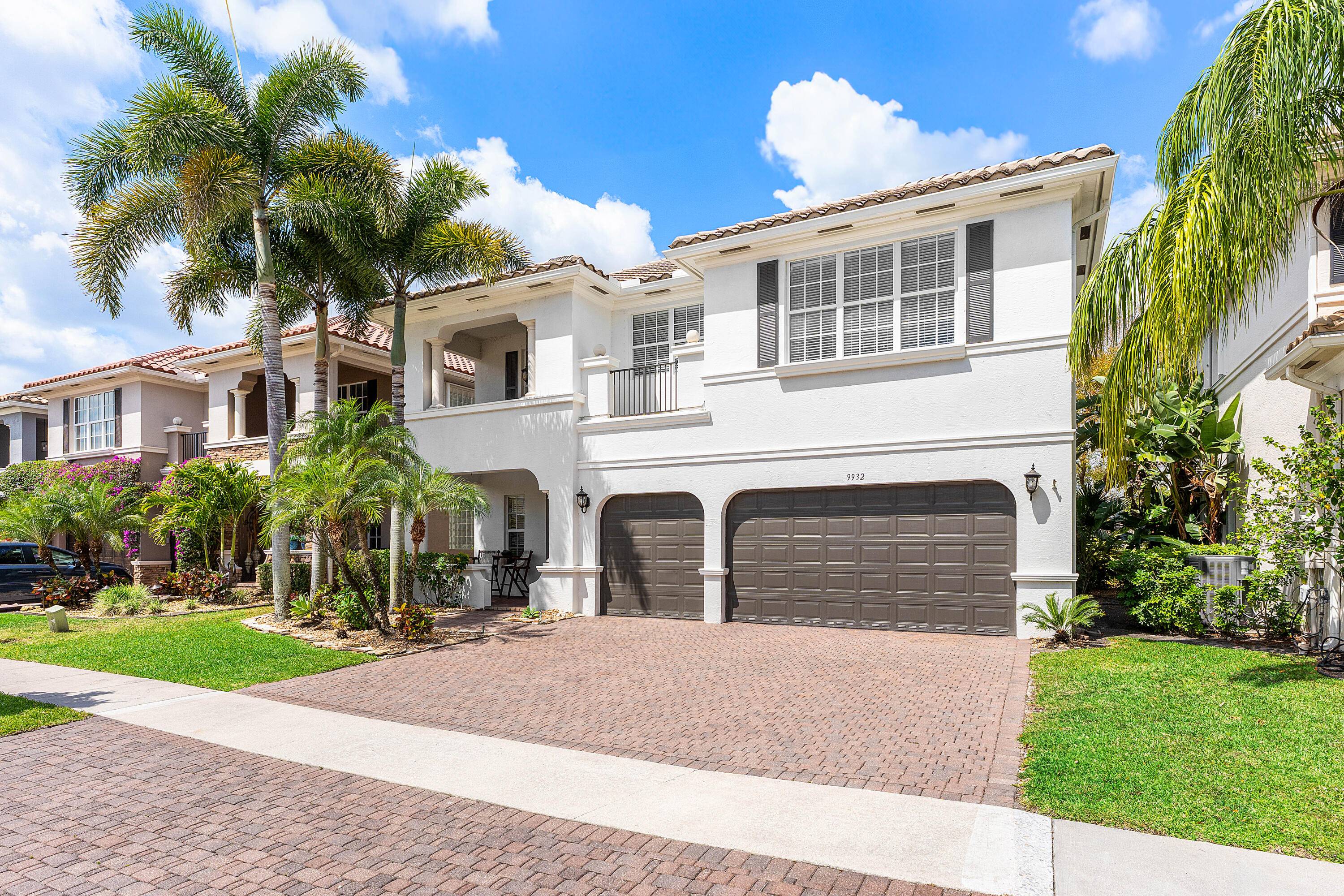 Welcome to this stunning 2 story lakefront home in a prestigious gated community.