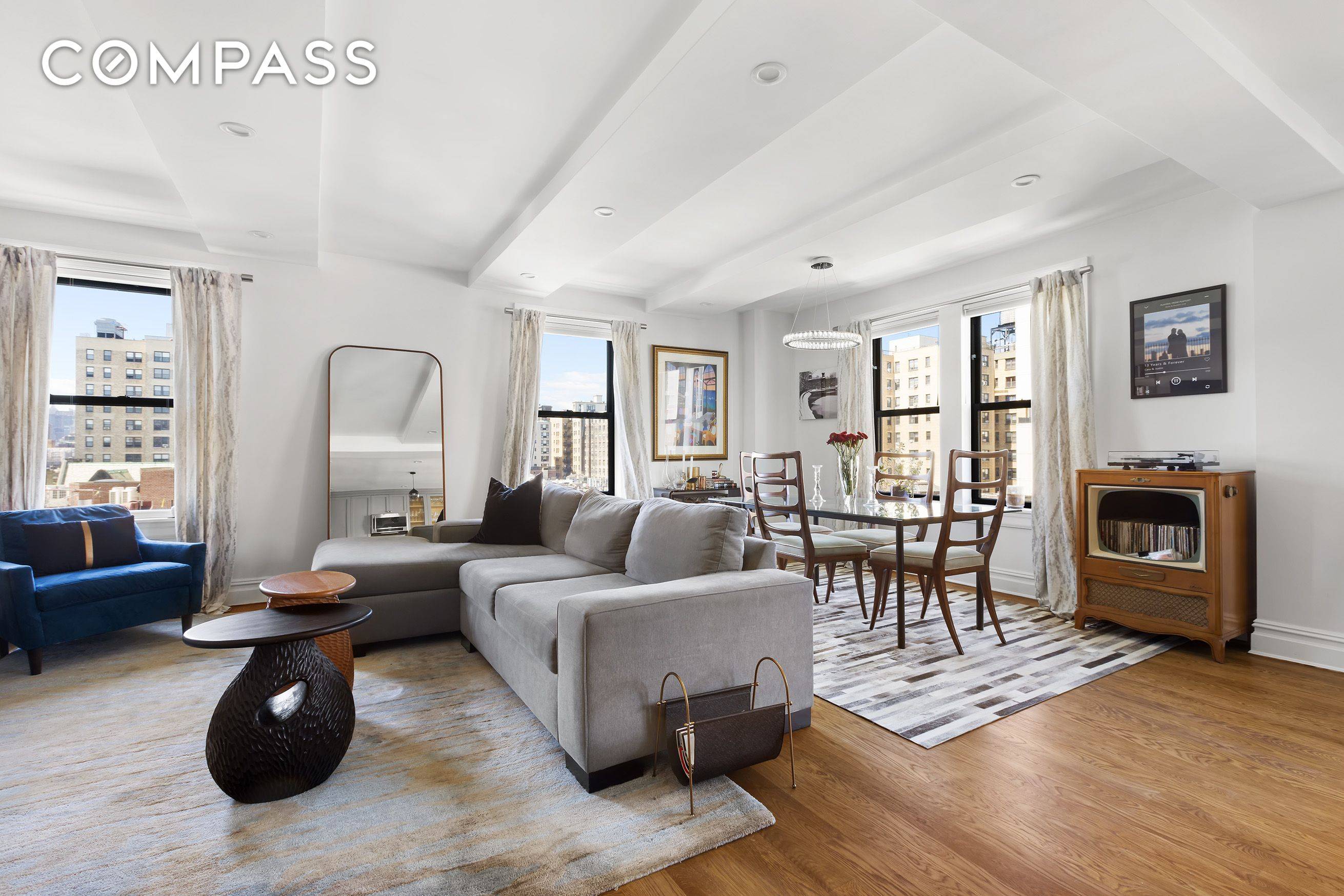 METICULOUSLY DESIGNED UWS PREWAR 3 BEDROOM 3 BATH Move right into this pristine corner three bedroom, three bathroom prewar co op featuring thoughtful updates, generous storage space and stunning open ...