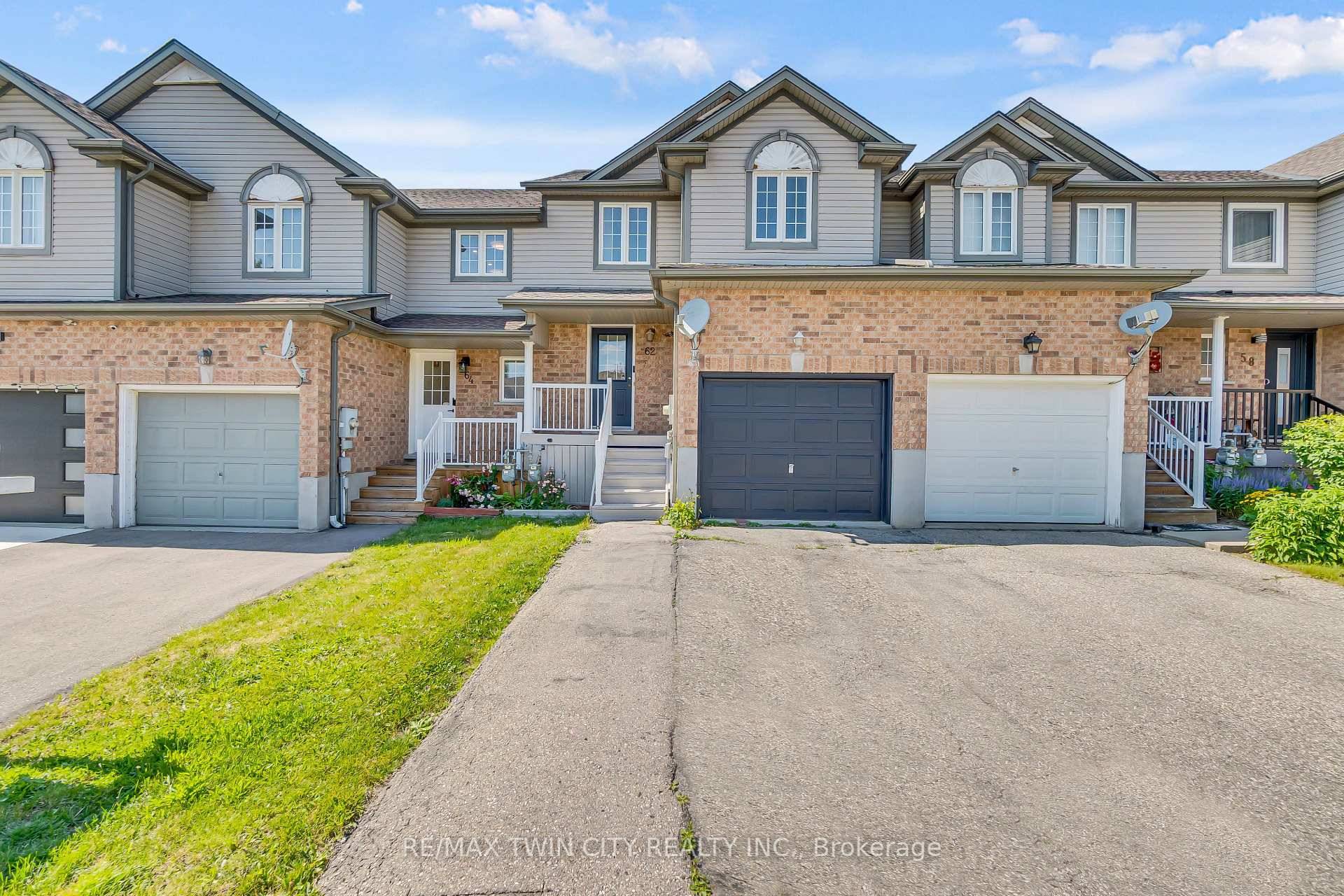 Welcome to 62 Foxglove Crescent A Beautifully Renovated Freehold Townhome in One of Kitcheners Most Sought After Neighborhoods !