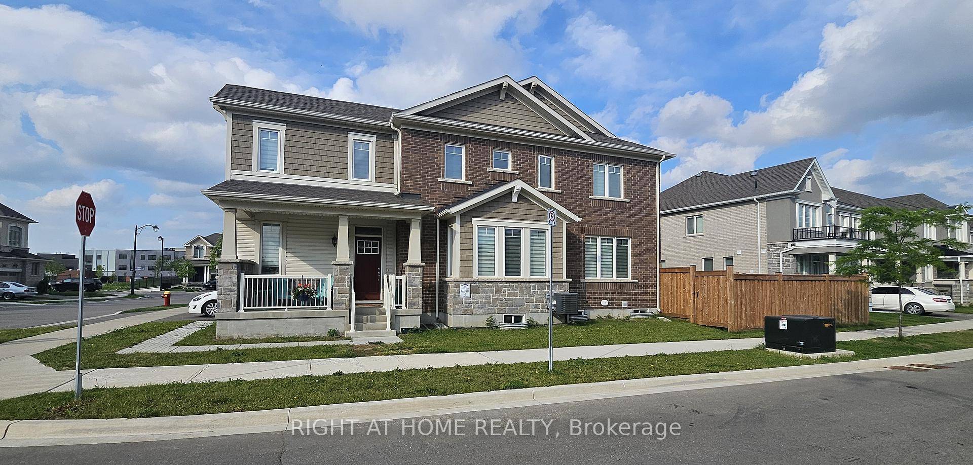 An Immaculate Corner Townhouse In Milton.