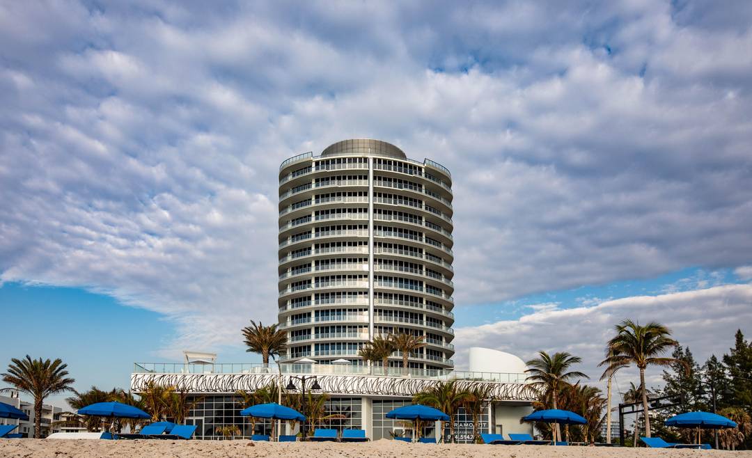 Live in luxury Oceanfront residence's wraparound balcony with unobstructed views of the Atlantic Ocean The only four bedroom condo in the most sought out beachfront building.
