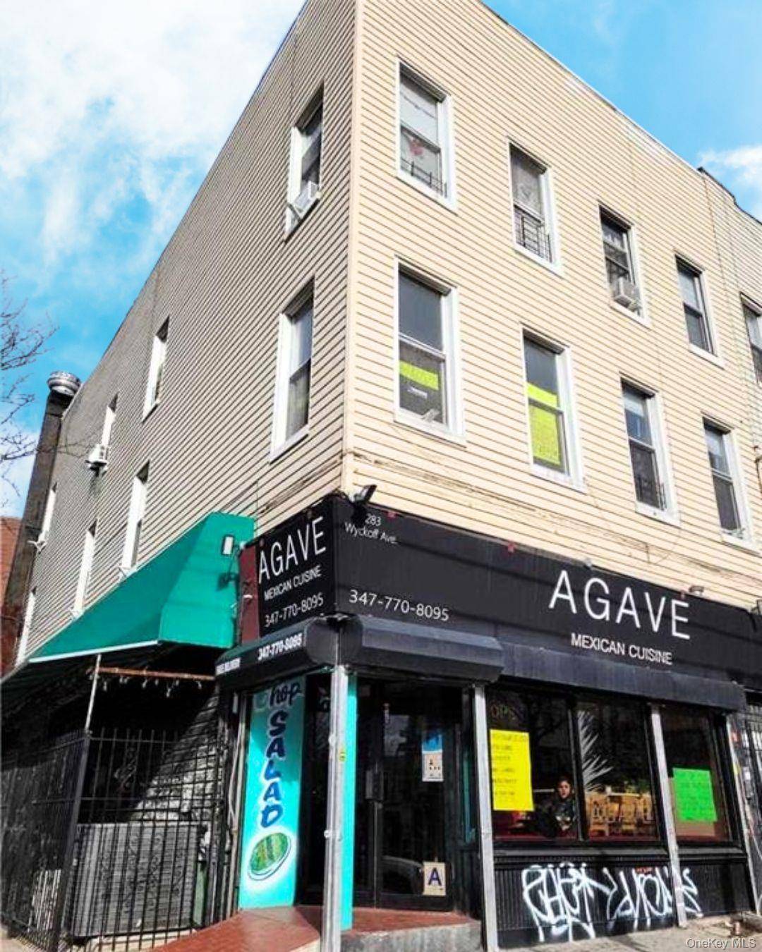 Located on the corner of Wyckoff Avenue and Grove Street.