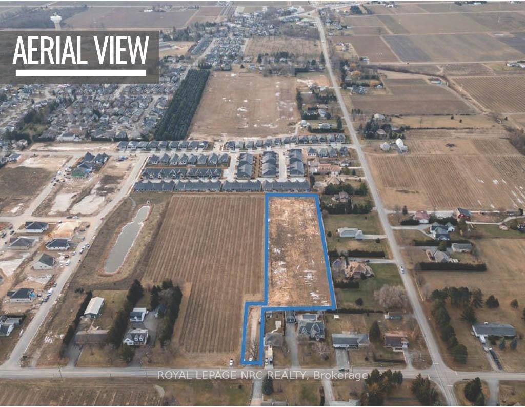 Exceptional development opportunity in Niagara on the Lake featuring an draft plan APPROVED 48 unit, two story townhouse community.