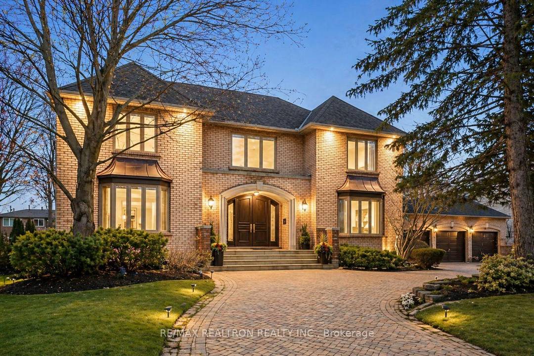 Exquisitely finished modern mansion in prime Thornhill, fully renovated top to bottom with sophisticated, high end detailing throughout.