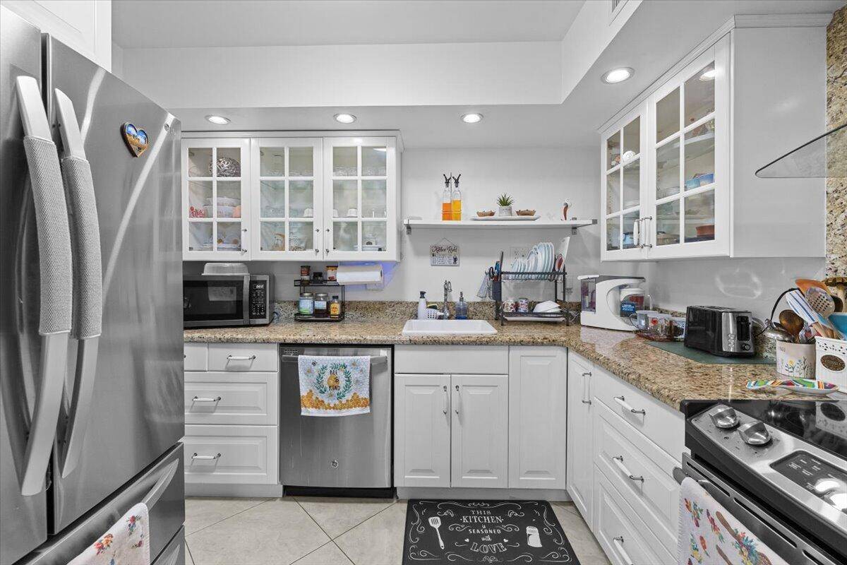 ''Welcome home to this charming and safe 2 bedroom, 2 bathroom first floor condo located in a beautifully maintained gated, all ages community in the heart of Boynton Beach.