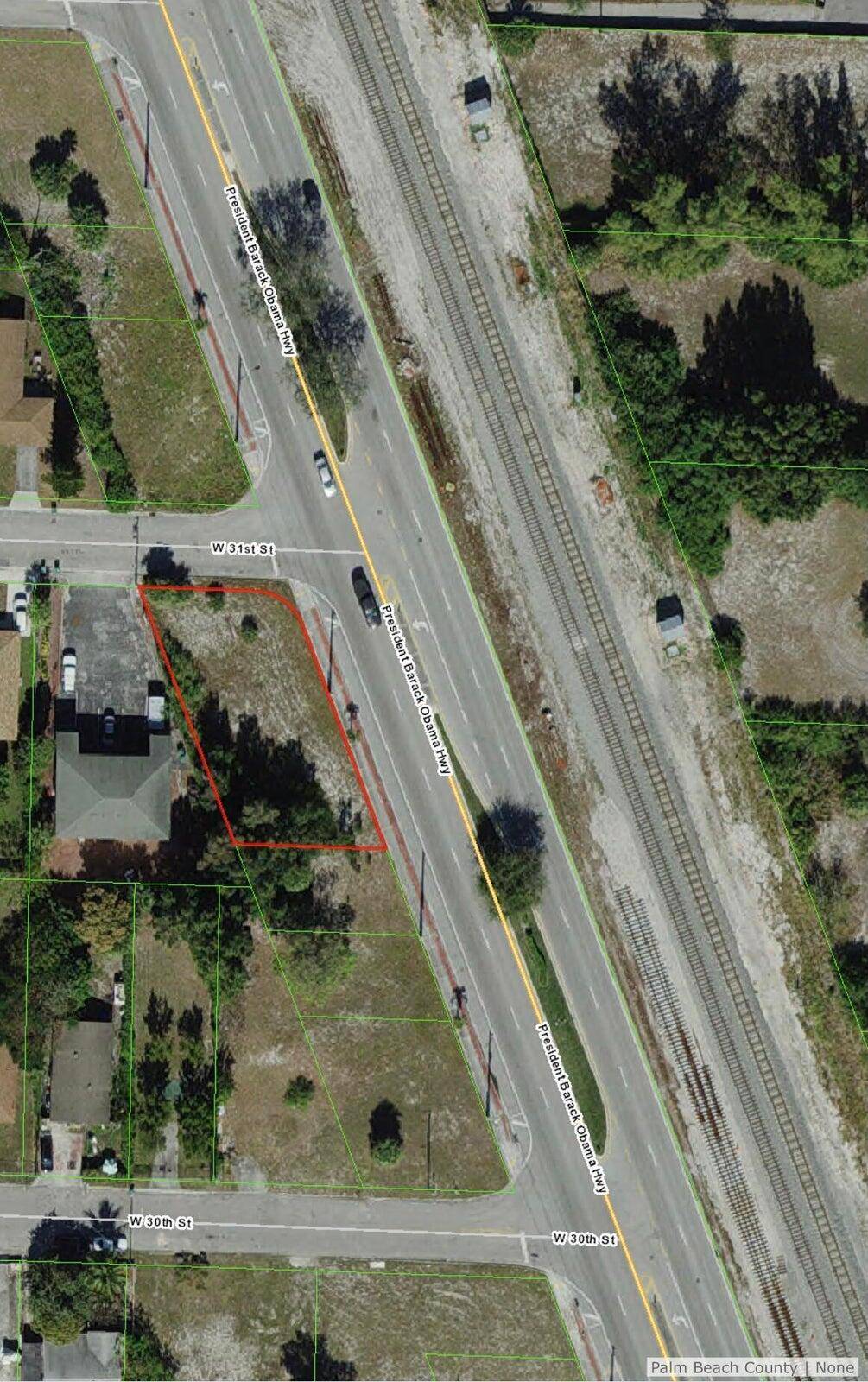 Vacant Commercial lot. Located in the Beautiful Riviera Beach.